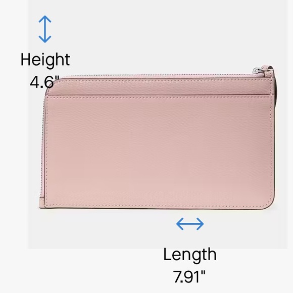 Kate Spade ‘Lucy’ Medium L-Zip Wristlet - Picture 9 of 11